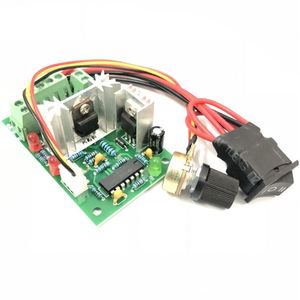 Nuovo 10V 12V 24V 36V PWM DC controller con inversione positiva PWM DC controller per motore a corrente continua regolatore di velocità 150W - Product Image 1