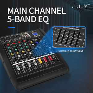 Model 402D fabrika toptan iyi fiyat 4 kanal güç Bluetooth ve 16 DSP etkileri ile ses mikseri profesyonel - Product Image 3
