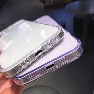 สีลูกกวาดโปร่งใสTPUสําหรับiPhone 15 14 12 11 13 Pro Max <span class=keywords><strong>7</strong></span> 8 Plus X XR XS Max <span class=keywords><strong>7</strong></span> แฟชั่นกล้องป้องกัน<span class=keywords><strong>Shell</strong></span>