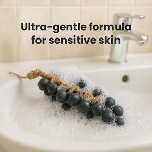 Özel etiket Vegan organik Shea yağı doğal el yapımı sabun soğuk süreci nemlendirici üzüm şekilli kalıp sabun - Product Image 5