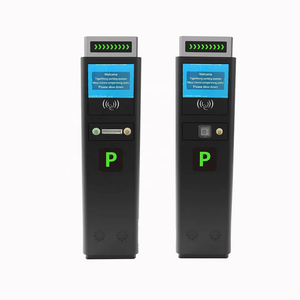 Máquina de cargo de estacionamiento de ticket/tarjeta IC para sistema de estacionamiento de control de acceso de vehículos