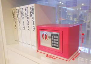 Fabrika doğrudan Mini dijital kasa 3kgs akıllı anti-hırsızlık güvenlik güvenli ile şifreli kilit anahtarlı kasa kasa - Product Image 5