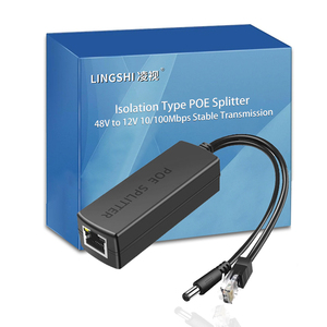 Isolation 12v Poe Splitter Power Supply <strong>Module</strong> 48v to 12v 1.2a Dc <strong>Output</strong> PoE Splitter Active Ieee802.3 Af/at for Camera - Product Image 2