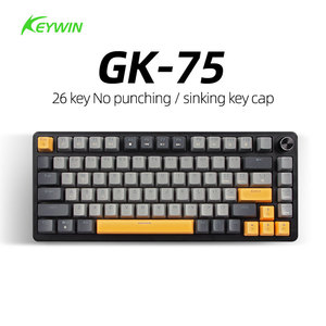 <strong>Custom</strong> OEM Manufacturer 75 Percent Mechanical <strong>Keyboard</strong> 75% Mini Portable Blue Switch Gaming <strong>Keyboard</strong> with LED RGB Backlit - Product Image 2