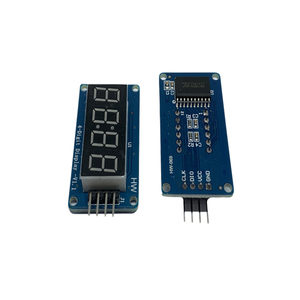 TM1637 Blu 0.36 "4 Digit Tubo Digitale A LED 7 Segmenti Led Modulo Display Rosso Anodo Comune 4 Bit Orologio display TM1637 - Product Image 1