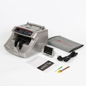 (Heavy-duty )Multi-Currency Counter/<strong>Mix</strong> <strong>Value</strong> Money <strong>Counting</strong> Machine/Fake Note Detector/Bill Sorter Print USD&amp;EUR Serial-Fengjin - Product Image 3