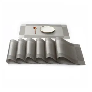 28*40cm <strong>Table</strong> <strong>Mat</strong> PVC American Style Insulated <strong>Table</strong> <strong>Mats</strong> Placemat Easy Clean - Product Image 3