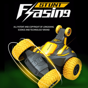 Kids 360 Degrees Rolling 27Hz Remote Control Stunt Vehicle Toys USB Rechargeable Upright Walking <strong>4CH</strong> <strong>Rc</strong> Stunt <strong>Car</strong> With <strong>Light</strong> - Product Image 3