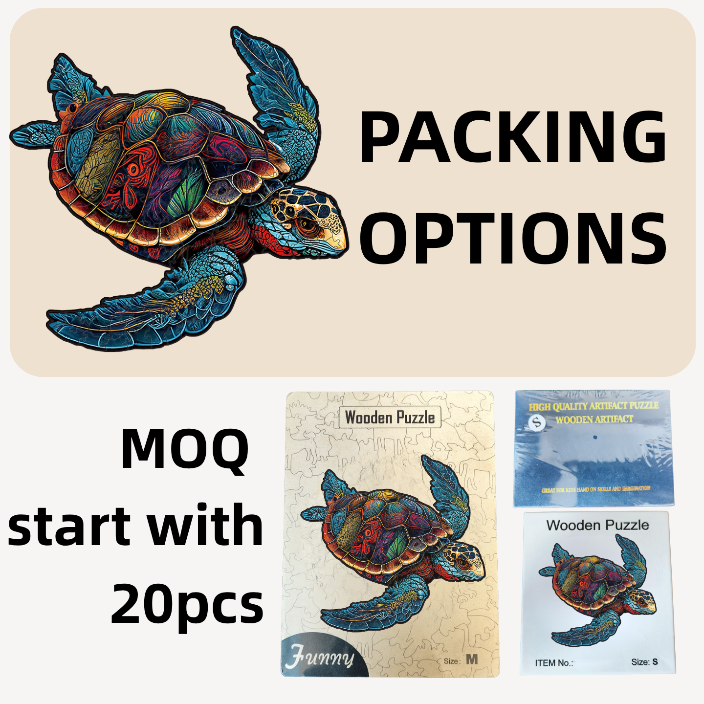 Animal Wooden Jigsaw Puzzles