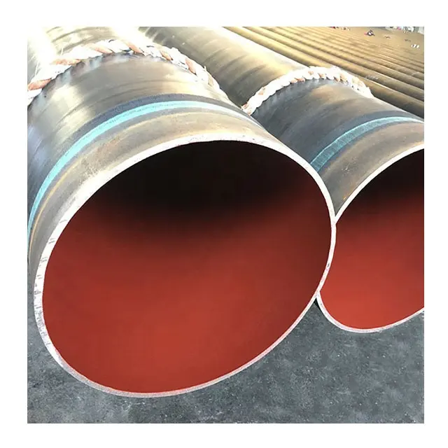 Externa 3 capa de polietileno/3PE de interior y epoxi/FBE de tubo recubierto de Anti corrosión recubrimiento de tubería de acero al carbono sin costura