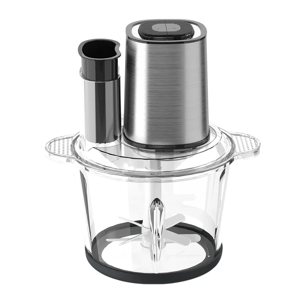 6 in 1 Multi-functional 3L 500W Electric 3 Speeds, Push Switch Food Processor Meat Grinder with 4 Blade