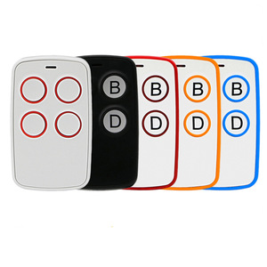 Portátil 433Mhz Universal RF marco de metal inalámbrico puerta de garaje Control remoto con Mini teclado venta directa de fábrica - Product Image 1