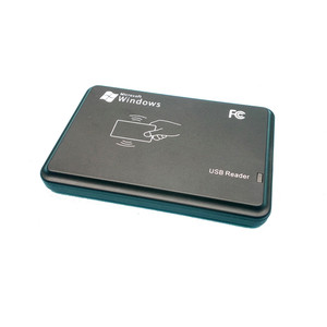 เครื่องอ่านบัตร RFID LF/HF เครื่องอ่านชิปเครื่องอ่านเดสก์ท็อป USB สำหรับระบบควบคุม - Product Image 5