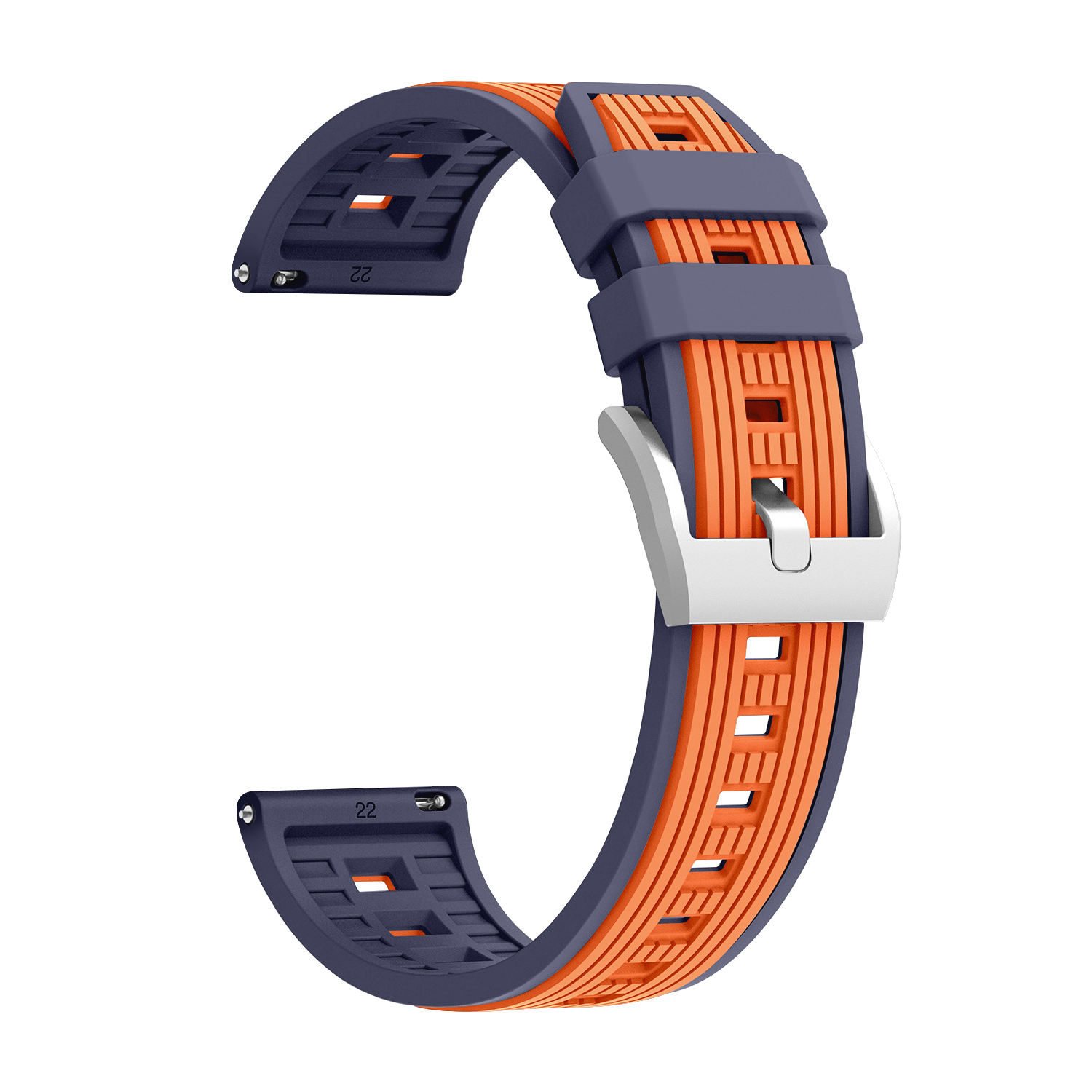 น้ำเงิน + ส้ม