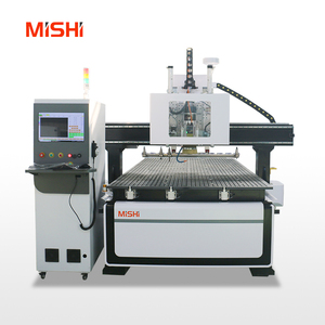 Máquina CNC multifunción 3 en 1, cuchillo oscilante, Ccd rodillo de presión, enrutador de madera, máquina de corte CNC Atc - Product Image 1