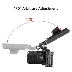 UURig R058 ARRI อะแดปเตอร์จอ DSLR แบบปรับได้,ตัวยึดเมาท์จอภาพสกรู1/4อเนกประสงค์ - Product Image 3