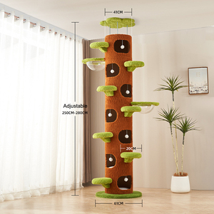 กรอบสำหรับแมวใหญ่โครงสำหรับปีนต้นไม้แมวหลายชั้นดีไซน์ทันสมัย - Product Image 2