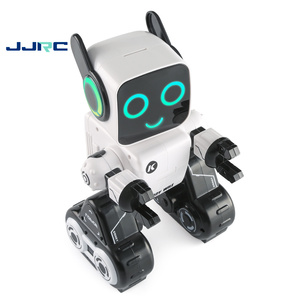 JJRC R4智能儿童教育电子机器人玩具智能行走机械跳舞存钱罐遥控机器人轻音乐 - Product Image 1