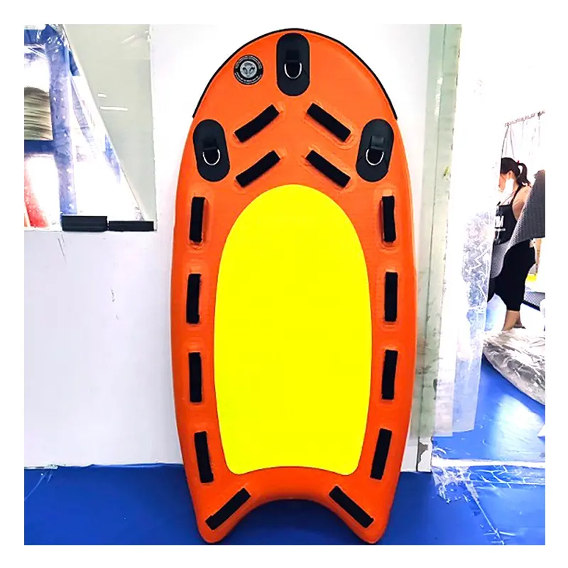 Tabla de rescate inflable para surfear, Logo personalizado, muy equipado, esquí acuático
