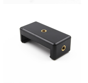 工場卸売E字型ユニバーサルスマートフォンホルダー三脚マウントアダプター携帯電話クリップダブル1/4インチネジ穴付き - Product Image 3