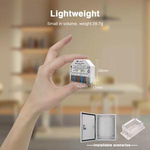 Gledopto Zigbee-Relais schalter Timing-und Ausschalt speicher funktion Fernbedienung - Product Image 2
