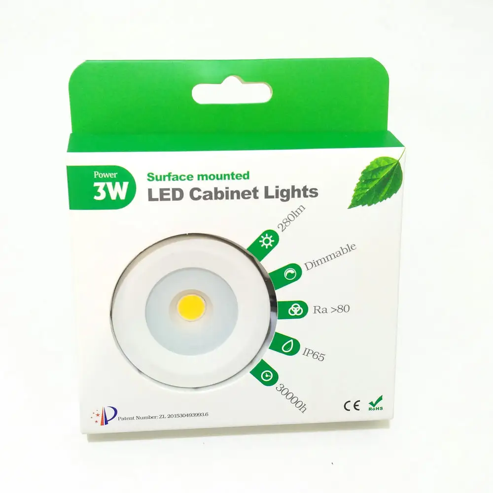 Luces led para debajo del armario, 220V/110V, 3W