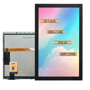 Micro 10.1 LCD-Display Mini-LCD-Module kleine Himbeer-Pi-Touchscreen Monochrom-Panel 800 X1280 31P MIPI-Lieferant mit RK3566 - Product Image 2