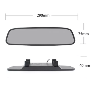 New Arrival 4.3 Inch <strong>LCD</strong> Screen Monitor with <strong>Reversing</strong> Camera Car Rear View Mirror Monitor - Product Image 4