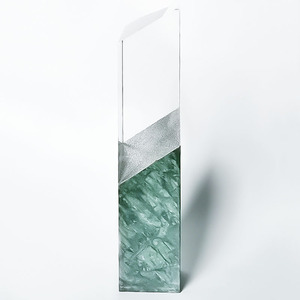 Popular Triangular Shape New Design Acrylic <strong>Awards</strong> Crystal Glass Trophy <strong>Awards</strong> for Sports Cooperate Team <strong>Awards</strong> - Product Image 2