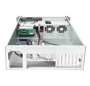 ¡Hot Swap 2-Bay 4U Servidor Chasis Bloqueable Plástico Industrial PC ATX Ordenador 4U con Pantalla LCD HD y 3,5 \ "HDD en Stock! - Product Image 4