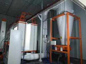 Low Investment <strong>Cost</strong> Cyclone Electrostatic Powder Coating Booth Economical Startup Business <strong>Entry</strong>-Level Small Curing Oven - Product Image 3