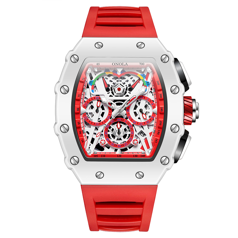White red