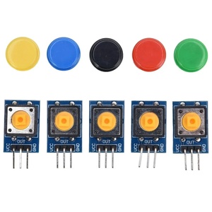 5PCS 12X12MM <strong>Big</strong> Key Module Button Module Light Touch Switch Module with Hat High Level Output or Raspberry Pin 3 - Product Image 4