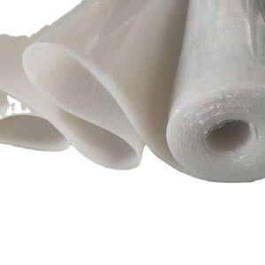 工厂定制乳白色橡胶卷硅胶板绝缘防静电多种应用 - Product Image 1