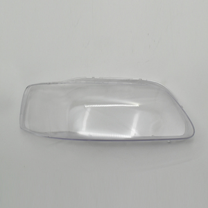 Araba ön far şeffaf abajur LED far cam lens kapağı araç aydınlatma sistemi, için Chevrolet Aveo 04-06 yıl - Product Image 3