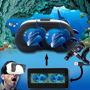 ELP 4MP Cámara de visión estéreo USB lightburn Cámara 3840x1080 60fps controlador libre 1080P 60fps Módulo de cámara USB para Android - Product Image 5