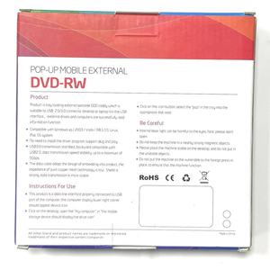便携式中性拉丝盒刻录机阅读器播放器超薄USB 3.0 DVD RW CD-RW笔记本电脑外部光驱 - Product Image 2