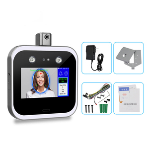Sensor de temperatura corporal biométrico, Control de acceso, reconocimiento Facial, sin contacto, para entrada, salida, Terminal de asistencia de tiempo Facial - Product Image 6