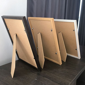 热销木纹中密度纤维板相框5x7 6x8 8x10 A3 A4英寸a 2尺寸木纸包裹家用展示相框 - Product Image 3