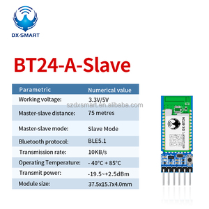 DX-BT24-A BLE5.1 supporto scansione codice QR per collegare RF ricetrasmettitore di comunicazione seriale modulo Bluetooth per Arduino Android/iOS