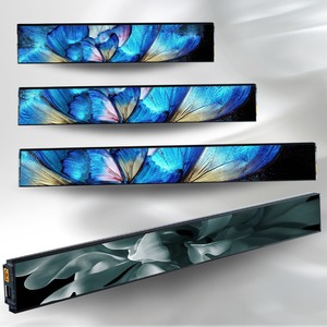 28.1 Inch Ultra-Wide <strong>LCD</strong> Bar Screen Advertising <strong>Display</strong> for Retail Store Elevator Wayfinding with Graphics <strong>Display</strong> <strong>Function</strong> - Product Image 2
