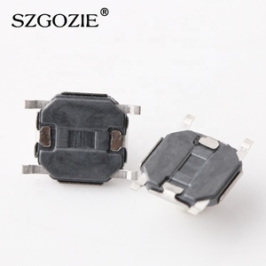 4*4mm tattile interruttore 4 PIN 4x4mm micro interruttore di pulsante tattile SMD SMT Momentaneo tatto interruttori - Product Image 4