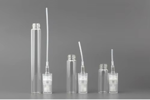 小型香水アトマイザーバイアル2ml 3ml 5ml 10mlサンプルガラスボトルプラスチックスプレーポンプミニテスターボトル付き - Product Image 2