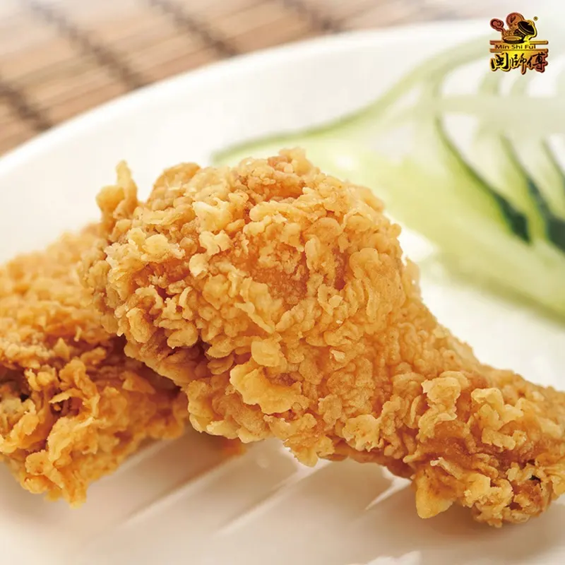 Min Shi Fu Bubuk Ayam Goreng dan Makanan Laut, Tepung Tempura 908G X 10 Tas