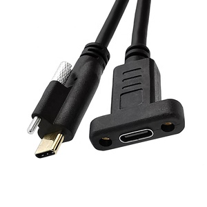 USB 3.1 Gen 2 5Gbps USB 3.0ตัวผู้ไปยัง USB 3.1สายข้อมูลตัวผู้ชนิด C พร้อมสกรูล็อค - Product Image 5