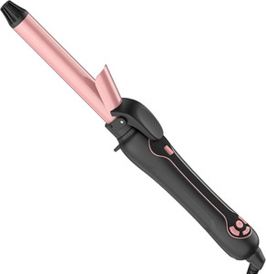1 Inch Ceramic Automatic Curling Iron with LCD Temperature Display New Version <strong>Rotating</strong> PTC Heater Electric Source for <strong>Waves</strong> - Product Image 1