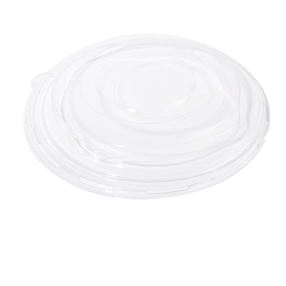 Tapa transparente de PET de 16 onzas