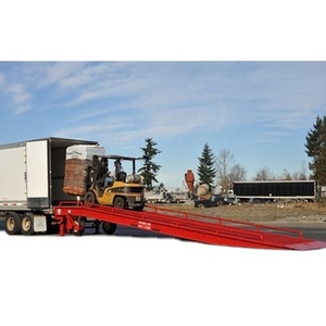 Hydraulic <strong>Dock</strong> <strong>Leveler</strong> Mobile Yard <strong>Loading</strong> Ramp <strong>Unloading</strong> <strong>Dock</strong> Ramp - Product Image 1