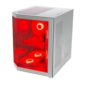 Pcooling Custom Computer Case Panel de vidrio Pc Case Cube Atx Mid Tower Desktop Gaming Pc Computer Case - Product Image 1