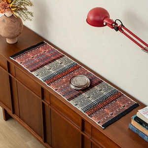 Thiết kế mới phong cách dân tộc sọc trang trí nội thất dệt bảng <span class=keywords><strong>Runner</strong></span> Đảng khách sạn nhiều kịch bản có sẵn bảng <span class=keywords><strong>Runner</strong></span> - Product Image 5